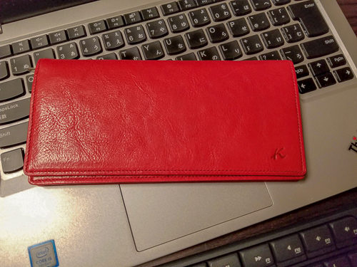 赤い財布
